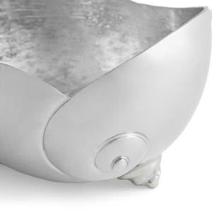 Bol à fruits en aluminium, centre de table moderne, luxe décoratif, or, écologique, durable, 2026 Saleem International - Product Image 5