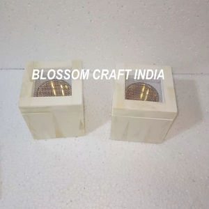 Quemador de incienso Mubkhar de la mejor calidad con incrustaciones de hueso blanco y nácar, hecho a mano, con diseño de anís estrellado árabe, para regalos de Ramadán, sándalo - Product Image 6