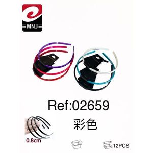 Fascette per capelli promozionali da 0,8 cm PINZAS e braccialetti - Product Image 2