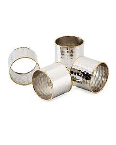 Anillo de servilleta de metal, elegante accesorio de decoración de mesa para mesa de comedor, cenas de boda y decoración de mesas de fiesta. - Product Image 5