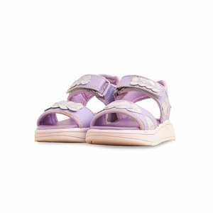 Sandale décontractée à talons violets pour filles modèle KD5621 - Product Image 3