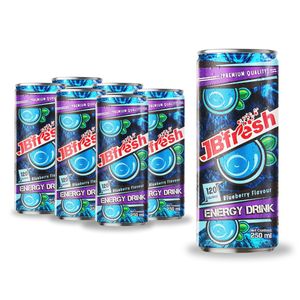 Bebidas de energía con sabor a piña JB'FRESH, gran oferta, 250ml, OEM, Etiqueta Privada, precio barato - Product Image 2