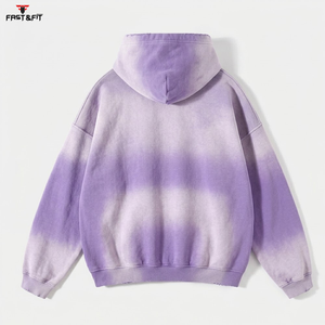 เสื้อฮู้ดดี้ผู้ชายแบบใหม่มาแรง ขายดี ระบายอากาศได้ดี ทรงทันสมัย สีซีดแบบซันเฟด - Product Image 2
