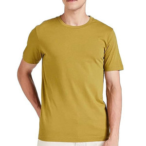T-shirt décontracté en coton 100% écologique, respirant, de qualité supérieure, confortable, avec un design tendance, collection été, effet délavé - Product Image 1
