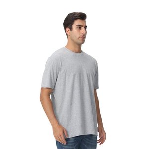 SpandexNylon Hip Hop Solid T Shirt <b>Men</b> <b>Half</b> <b>Sleeve</b> Tee 170GSM Wool Base Layer Quick Dry Anti-Odor Travel Hiking for Size - Product Image 3
