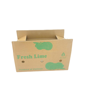 OEM/ODM Fresh Lime Slotted <b>Boxes</b> 5mm Thickness UV Waterproof 2-Sided Technique Finish Made Recycled Materials Directly Vietnam - Product Image 1