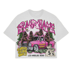 Ensemble T-shirt et short unisexe avec sérigraphie effet délavé et strass, imprimé de haute qualité, décontracté, hiver, deux pièces, style Hip Hop - Product Image 4