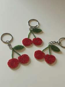 Luxury Handmade Beaded Keychain Decorative <b>Bag</b> Charm Key Holder At Best Price - Product Image 5