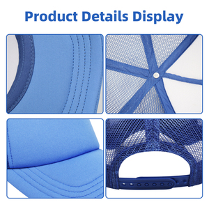 Casquettes de sport unisexes en polyester, légères, ventilées, en maille, ajustables, classiques, de haute qualité - Product Image 6
