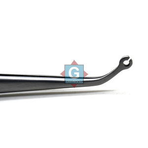 Gray Rocks Juego Dental Manual de 2 Piezas de Alta Calidad, Alicates Quirúrgicos Angulados Rectos para Sutura Corn Suture, Certificado CE, Lujo - Product Image 5