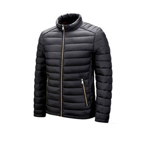 Mens Lightweight Packable Puffer <b>Jacket</b> <b>Travel</b> Winter Coat Custom Logo - Product Image 1