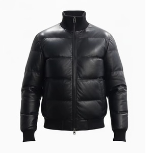 Chaqueta Bomber Deportiva Casual para Hombre con Capucha, Spandex/Fibra de Bambú, Estilo Vintage, Primavera, Impermeable, Secado Rápido, Acabado Liso Teñido - Product Image 1
