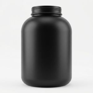 Round HDPE <b>Plastic</b> 2 Gallon Wide Mouth <b>Jar</b> with Screw Cap for Protein Powder and Supplement Packaging, Vietnam Factory - Product Image 5