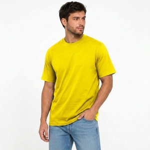 T-shirt col rond surdimensionné de qualité supérieure, coton doux, streetwear, coupe ample - Product Image 3
