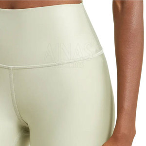 Leggings pour femmes coupe ajustée, taille mi-haute, confortables, extensibles, respirants, séchage rapide, tricotés, pour yoga, gym, tenue décontractée, flexibles - Product Image 5