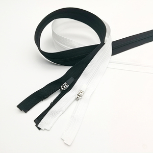 Fournisseur Fabricant 3 #   5 #   Fermeture éclair en nylon à glissière séparable, à extrémités ouvertes ou fermées, pour vêtements, sacs, chaussures, textiles de maison - Product Image 5
