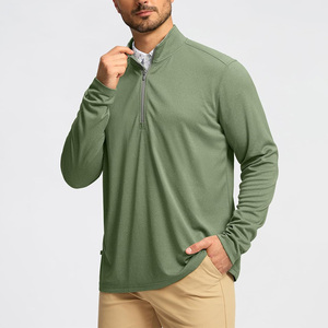 Sweat-shirt athlétique premium pour homme, logo personnalisé, col rond, matière respirante et douce, idéal pour l'entraînement et la mode streetwear. - Product Image 2