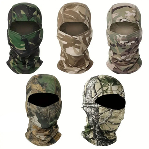 Pasamontañas Personalizado con Logotipo, Estilo Y2K, Primavera/Verano, Rayado, Poliéster/Algodón, Resistente, Cómodo, Unisex, Cubre Rostro Completo, para Esquí, con un Orificio - Product Image 4