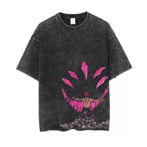 Camisetas Personalizadas de Manga Corta para Hombre, Venta al Por Mayor, 100% Algodón/Poliéster, Corte Holgado, Estampado Informal, Ecológicas y Transpirables - Product Image 1
