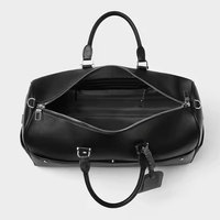 Sac de voyage pliable léger en cuir avec doublure en polyester, grande capacité, fermeture éclair – Poignée durable et confortable, facile à transporter