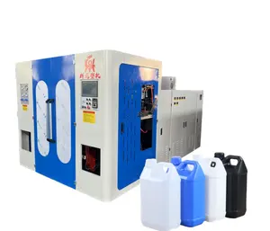 Máquina automática de moldagem por sopro e extrusão de garrafas plásticas para tanque de água de 5 galões e 5 litros Hdpe