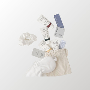 Sets de regalo de viaje coreanos K-Beauty Syu Eau De Silk Sericin Travel Kit 30ml 4 Hecho en Corea Variedad para baño y ducha - Product Image 1