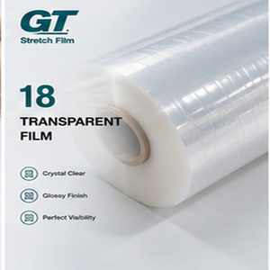LLDPE Transparent Stretch Film 200m 50cm Moisture Proof Easy-to-Use Protective Soft Packaging <b>Pallets</b> for Many Products Casting - Product Image 5