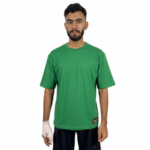 Camisetas de Manga Corta Hip-Hop para Hombre de Alta Calidad, Diseño en Blanco Personalizable, Corte Holgado, Venta al Por Mayor, Precio Económico - Product Image 1