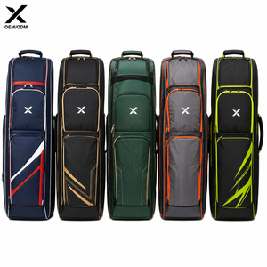 Custom OEM ODM <b>Cricket</b> Kit Bag Heavy Duty Wheelie Trolley Sports <b>Equipment</b> Bag Waterproof Large Capacity Gear Bag - Product Image 1