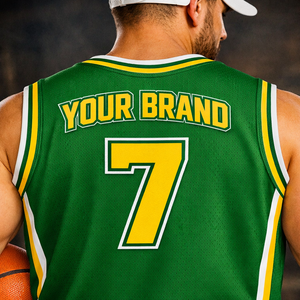 Conjunto de Uniforme de Baloncesto Personalizado de Último Diseño para Hombre, Camiseta sin Mangas Transpirable de Secado Rápido que Absorbe la Humedad - Product Image 3