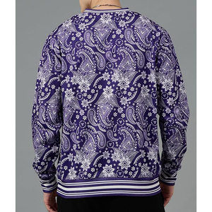 Sweat-shirt urbain surdimensionné au design minimaliste, en tissu de coton de haute qualité, avec une finition lisse et élégante. - Product Image 2
