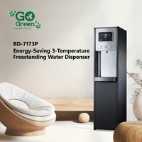 Distributeur d'eau électrique autonome en acier inoxydable à 3 températures « Taiwan Buder » pour usage domestique et hôtelier en extérieur