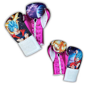 Gants de boxe personnalisés « No Boxing No Life » en cuir de vachette, design par sublimation, pour sparring et combat, durables, respirants, à lacets - Product Image 6