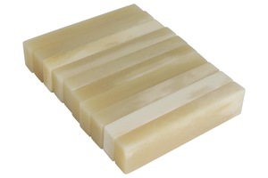 Ébauches de nut et de selle de guitare en os de buffle écologiques ILAHI, polies, carrées, de haute qualité - Product Image 3