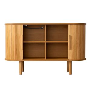 Fralimk moderno mobile a Buffet con credenza scanalata - Product Image 3