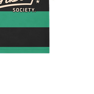 Green <b>Black</b> Men's Striped Short Sleeve Polo Shirt Preppy Style With Logo Contrast Trim Regular Fit - Product Image 3
