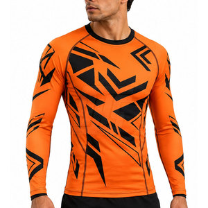Ropa Deportiva Rash Guard Diseñada con Tela Elástica que Brinda Comodidad, Soporte y Libertad de Movimiento Durante Todo el Día - Product Image 4