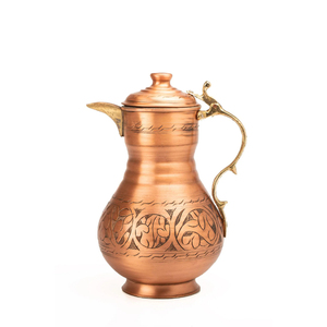 100% Pure Copper Water Jug Christmas <b>Gift</b> <b>Set</b> for Healthy Body Good for Back to School Kitchen Essential for Students & Adults - Product Image 2