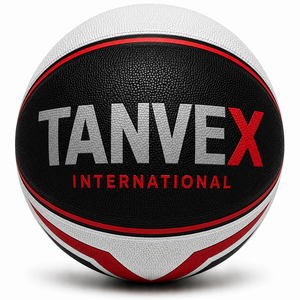 Ballon de basketball en caoutchouc naturel écologique de haute qualité, personnalisable avec votre logo, couleur et tailles sur mesure, service OEM – Meilleures ventes - Product Image 6
