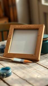 Premium Epoxy Resin <b>Wood</b> Photo <b>Frame</b> Handmade Natural Live Edge Wooden <b>Picture</b> <b>Frame</b> for Home Office Decoration - Product Image 6