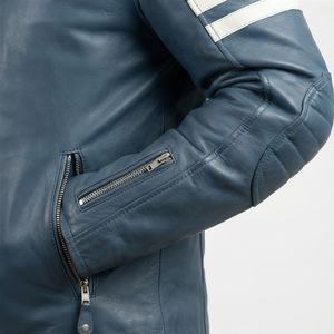 Veste de moto en cuir véritable pour homme de qualité supérieure, nouvelle arrivée, vestes de moto d'hiver, protections amovibles, personnalisables - Product Image 6