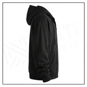Hoodie surdimensionné élégant pour homme, design vintage délavé avec poche avant, confortable, personnalisable pour l'hiver. - Product Image 3