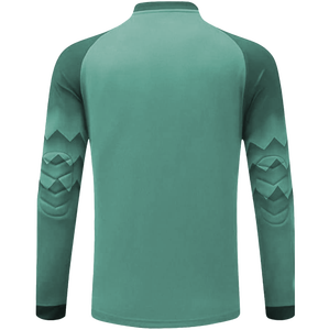 เสื้อยืดกีฬาแขนยาวผู้ชาย OEM ผ้าฝ้าย 100% ป้องกันรอยยับ ระบายอากาศได้ดี - Product Image 6