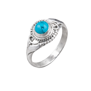 Natural Turquoise Gemstone 925 Sterling Silver <b>Ring</b> Handmade Boho Vintage <b>Statement</b> <b>Ring</b> Wholesale Jewelry Supplier Women Her - Product Image 1