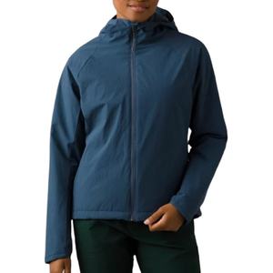 Veste de pluie camouflage brodée imperméable pour femme de haute qualité 100% polyester avec capuche et manches longues, fermeture éclair intégrale, service OEM - Product Image 6