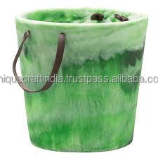 Handmade Epoxy Resin Ice Bucket Champagne <b>Wine</b> Chiller Indoor Outdoor Party Decorative Beverage Storage 400ml Luxury Custom UCI - Product Image 5