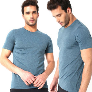 T-shirts pour hommes en coton 100% écologiques, manches courtes, entièrement personnalisables, anti-UV et respirants, vente en gros pour adultes - Product Image 6
