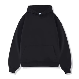 Sweat-shirt personnalisé 430 g/m² de haute qualité, imprimé par transfert thermique, coupe streetwear, épaules tombantes, en molleton épais, coupe-vent, respirant, avec poches - Product Image 4