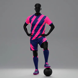 Ensemble de maillots et shorts personnalisés WesiSports WS-004 180g, entièrement imprimés par sublimation, avec nom, numéro et logo, respirant, à séchage rapide, pour sports d'équipe - Product Image 1