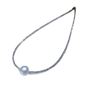 Collier en perles d'eau douce, chaîne de clavicule polyvalente de luxe, bijoux en perles naturelles, cadeau pour femmes - Product Image 5